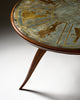Art Deco French Astrology Side Table in the manner of Jean Dunand