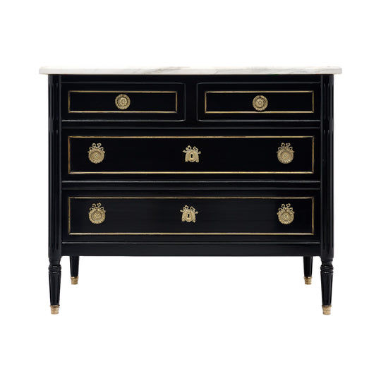 Ebonized Louis XVI Chest