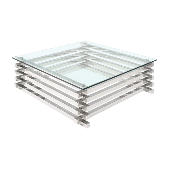 Chrome Period Mid-Century Coffee Table