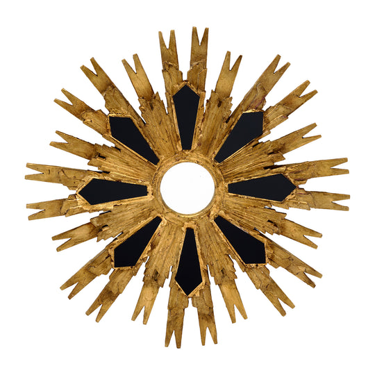 Spanish Vintage Sunburst Mirror