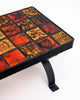 French Vallauris Tiled Coffee Table