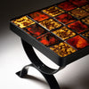 French Vallauris Tiled Coffee Table