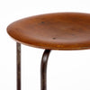 Period Mid-Century Modern French Stool in the manner of Jean Prouvé