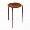 Period Mid-Century Modern French Stool in the manner of Jean Prouvé