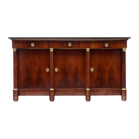 French Empire Mahogany Buffet