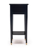 French Side Tables, Directoire Style, Ebonized Mahogany, 19th Century