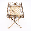 Folding Side Tray Tables, Art Deco Period, Metal, French, 1930s