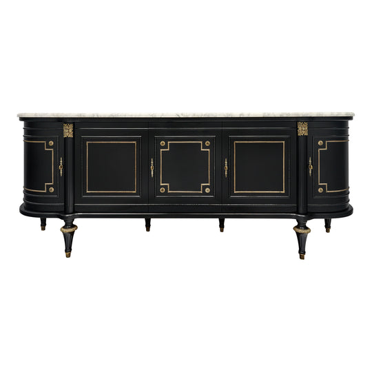 Grande Louis XVI Demilune Buffet