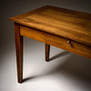 French Antique, Farm Table, Walnut, 19th Century