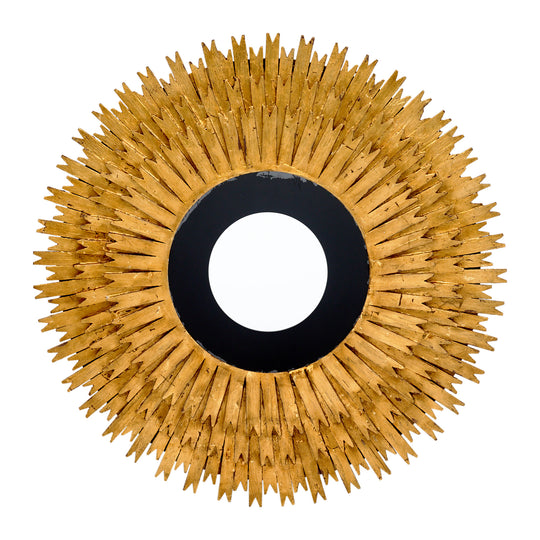 Grand, Spanish Sunburst Mirror, Gold Leafed