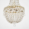 Classic French Crystal Chandelier, Antique, 1920s