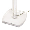 Lucite Floor Lamp, Modern Style, Vintage French 1980s