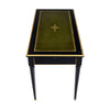 Elegant Louis XVI Style Writing Desk, Antique French, Ebonized, 1920s
