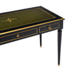 Elegant Louis XVI Style Writing Desk, Antique French, Ebonized, 1920s