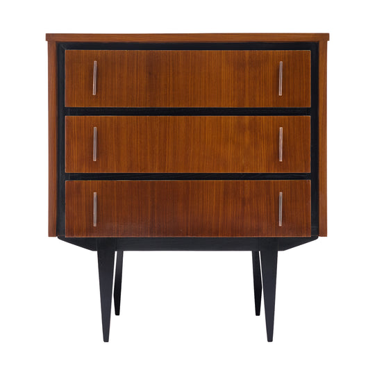 Period Mid-Century Modern Chest, Vintage French, 1960s