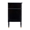 French Louis XVI Style Chest of Drawers, Ebonized, Antique 1910s
