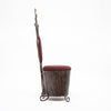 Whimsical, Vintage French Steel Vanity Chair, Circa 1950
