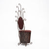 Whimsical, Vintage French Steel Vanity Chair, Circa 1950