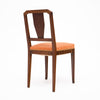 Pair of Walnut Dining Chairs, Vintage, French