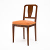 Pair of Walnut Dining Chairs, Vintage, French