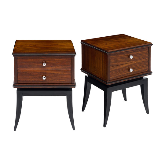 Period Art Deco, French Mahogany Side Tables