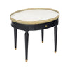Classic, Louis XVI Oval Bouillotte Side Table, Circa 1920