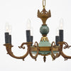 French Empire, Bronze Chandelier, Circa 1920