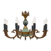 French Empire, Bronze Chandelier, Circa 1920
