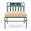 Pair of Lounge Chairs, Garden Furniture, Vintage French, Green