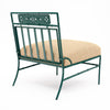 Pair of Lounge Chairs, Garden Furniture, Vintage French, Green