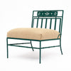 Pair of Lounge Chairs, Garden Furniture, Vintage French, Green