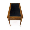 Classic, French Louis XVI Writing Desk, Walnut, Leather