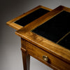 Classic, French Louis XVI Writing Desk, Walnut, Leather