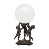 Art Deco Period, French Table Lamp, Pewter Cupids