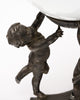 Art Deco Period, French Table Lamp, Pewter Cupids