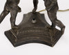 Art Deco Period, French Table Lamp, Pewter Cupids