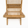 Set of Six Folding Teak Chairs, Danish, Mid-Century Modern Style