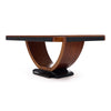 Art Deco Period, French Vintage Dining Table, Rosewood