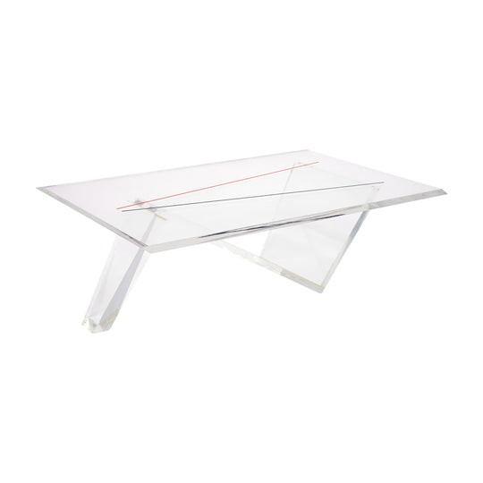 French Vintage, Period Mid-Century Modern Lucite Coffee Table