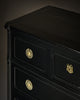Chest of Drawers, Louis XVI Style, French Antique, Ebonized