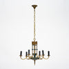 French Vintage Empire Style Arrow Chandelier