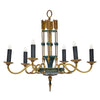 French Vintage Empire Style Arrow Chandelier