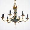 French Vintage Empire Style Arrow Chandelier