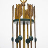French Vintage Empire Style Arrow Chandelier