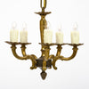Vintage French, Bronze, Petite Chandelier