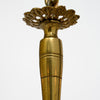 Vintage French, Bronze, Petite Chandelier