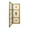 French Antique Panel Screen, Gold Leaf