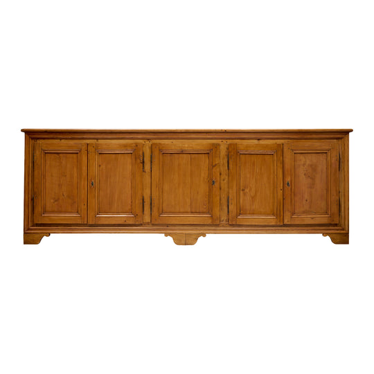 Louis Philippe French Antique Buffet, Solid Wood, Circa 1880