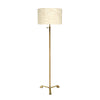 Art Deco Period Brass Floor Lamp, French, Vintage Circa 1940