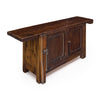 French Alps Chestnut Workbench, Circa 1850, Solid Wood